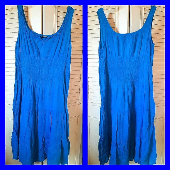 Mlle Gabrielle Dresses & Skirts - Mlle Gabrielle 1XL Blue Summer Dress